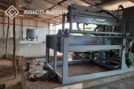 egg tray production line in Rwanda