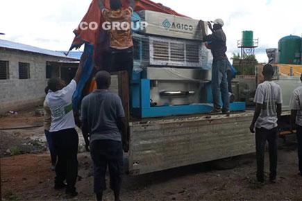 egg tray production line in Zambia agico