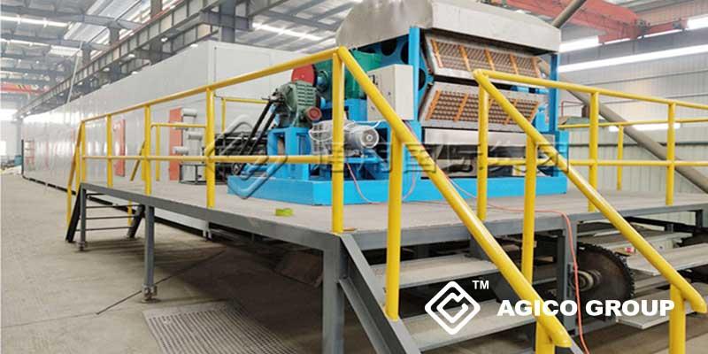 AGICO egg tray manufacturing plant cost